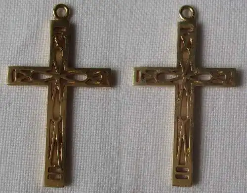 Wertvoller 750er Gold Ketten Anhänger Kruzifix Kreuz (150291)