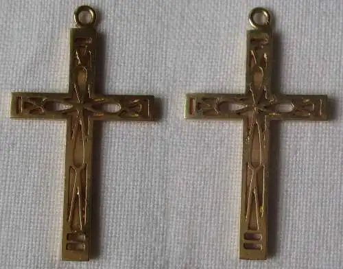 wertvoller 750er Gold Ketten Anhänger Kruzifix Kreuz (150291)