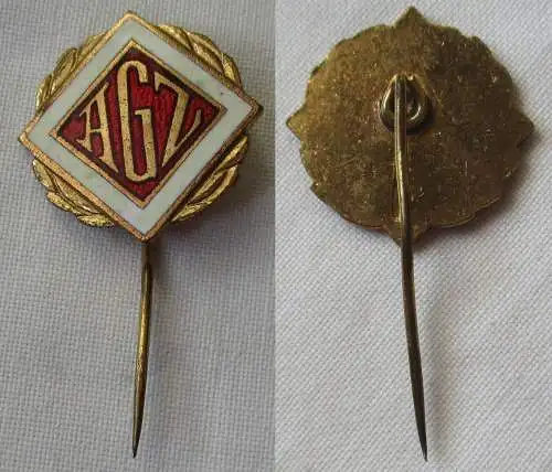 DDR Abzeichen Ehrennadel der Fachrichtung Zuchtrichter (AGZ) in Gold (149623)