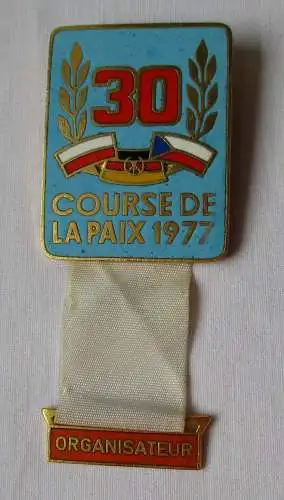 DDR Medaille 30. Course de la Paix - Friedensfahrt 1977 ORGANISATEUR (129866)
