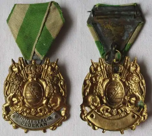 Seltenes Abzeichen Militär Verein Oederan um 1920 (147031)