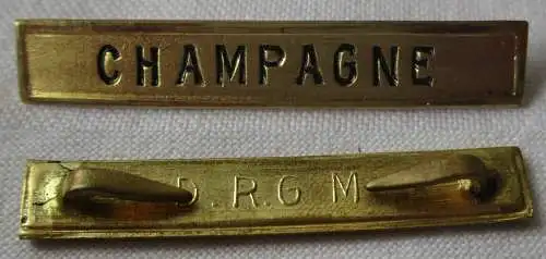 Gefechtsspange "CHAMPAGNE" zur Kyffhäuser-Kriegsdenkmünze 1914-1918 (148385)