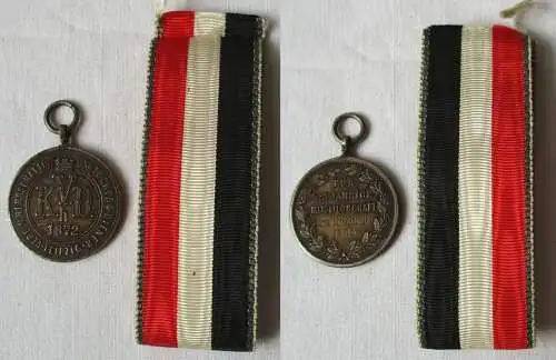 Seltene Medaille Leipzig Verein Herrschaftlicher Kutscher & Diener 1872 (148078)