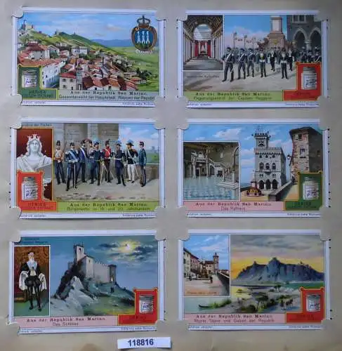 Liebigbilder Serie 898, Aus der Republik San Marino, 1914-1917 (K118816)