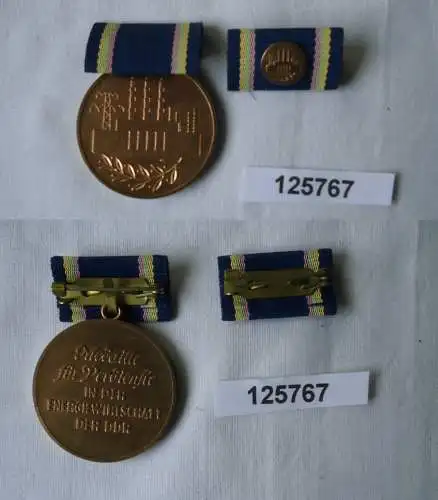 Medaille für Verdienste in der Energiewirtschaft in Bronze (125767)