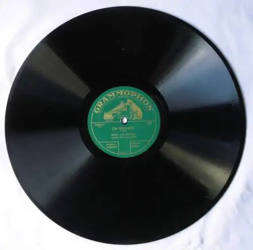 Schellackplatte "Die Weichnacht" Staats- und Domchor Grammophon 1927 (115009)