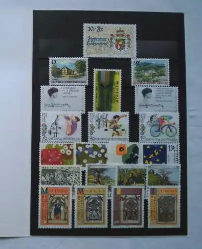 Liechtenstein Jahrgang 1996 postfrisch komplett (114200)