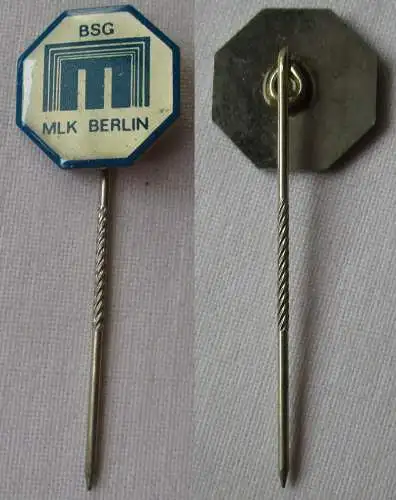 DDR Anstecknadel BSG MLK Berlin Metallleichtbaukombinat Werk Berlin (145954)