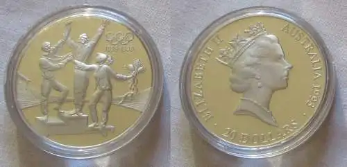 20 Dollar Silber Münze Australien Olympiade 1996 Atlanta Sieger 1993 (125957)