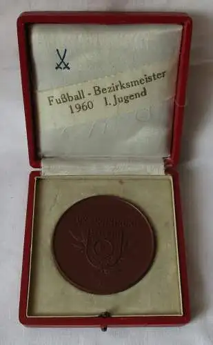 DDR Medaille SC Einheit Dresden - Fußball Bezirksmeister 1960 1.Jugend (113723)