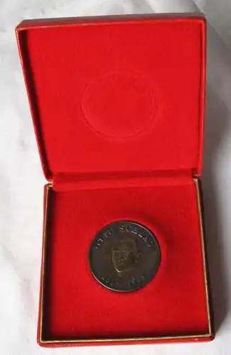 DDR Medaille Otto Schlag 1889-1944 / SED Bezirksleitung Halle (113786)