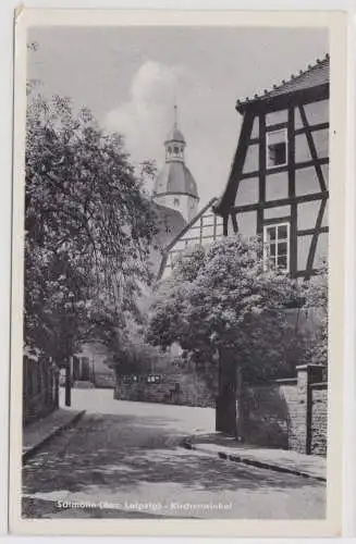 18978 AK Schmölln (Bezirk Leipzig) - Kirchenwinkel, Straßenansicht