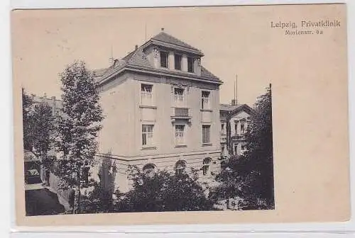86649 AK Leipzig - Privatklinik Marienstr. 9a Totalansicht um 1910
