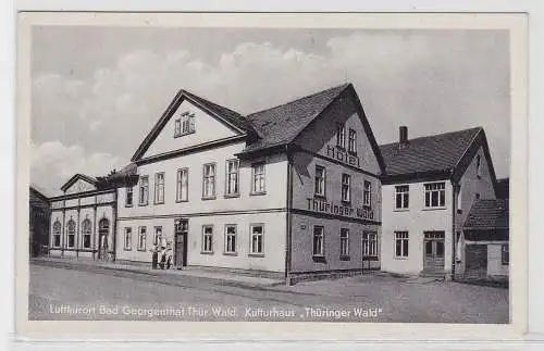 58822 AK Luftkurort Bad Georgenthal - Kulturhaus "Thüringer Wald"