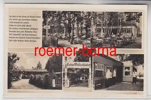 78187 Mehrbild Ak Leina Waldschänke Leinawald über Altenburg Thüringen 1938