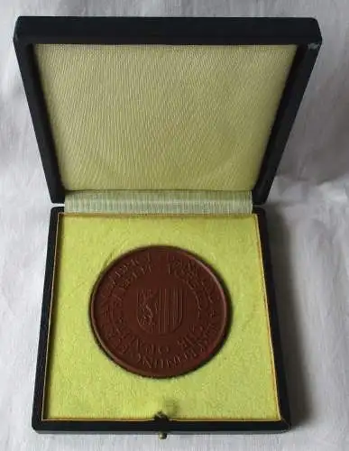 DDR Medaille VEB Kombinat Verkehrsbetriebe Leipzig - Qualitätsarbeit (135487)
