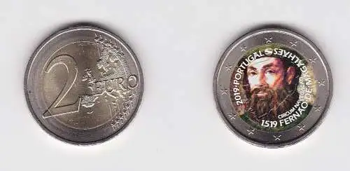 2 Euro Sondermünze Portugal 2019, Magellan Stgl. (166363)