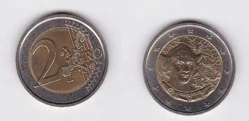 San Marino 2 Euro Münze 2006 Christofero Colombo Kolumbus (166639)