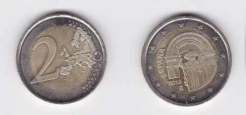2 Euro Münze Spanien 2018 UNESCO Welterbe Santiago de Compostela (166700)