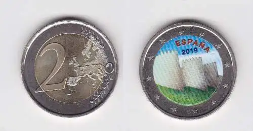 2 Euro Gedenkmünze Spanien UNESCO Altstadt von Avila 2019 Stgl. (166443)