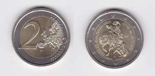 Vatikan 2 Euro Gedenkmünze Heiliges Jahr der Barmherzigkeit 2016 (166474)