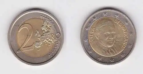 Vatikan 2012 2 Euro Gedenkmünze Papst Benedikt XVI. (166417)