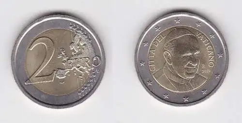 Vatikan 2015 2 Euro Gedenkmünze Papst Franziskus (166457)