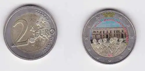 2 Euro Farbmünze Gedenkmünze Malta 2012 Mehrheitswahlrecht (166634)