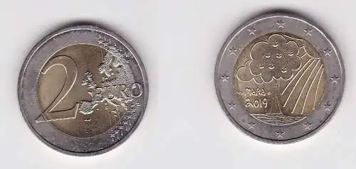 2 Euro Gedenkmünze Malta 2019 Natur und Umwelt mit Münzzeichen (166404)