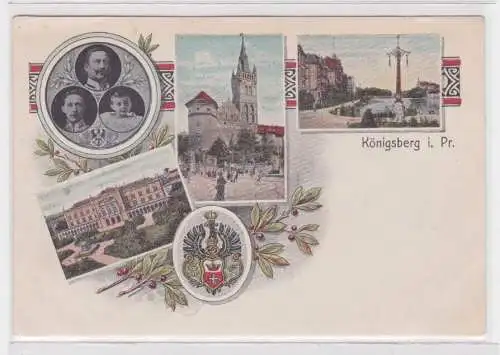 908190 Lithographie Ak Königsberg i. Pr. um 1900