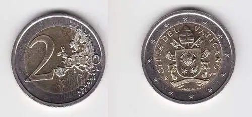 Vatikan 2019 2 Euro Wappen von Papst Franziskus 2019  Stgl. (166546)