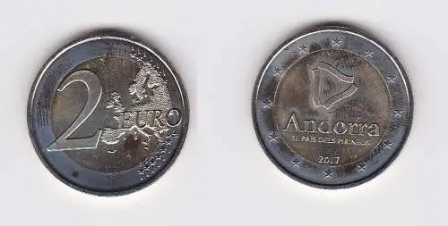 Andorra 2 Euro 2017 Land der Pyrenäen Stgl. (166626)