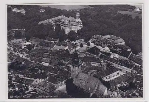 904546 Ak Sondershausen - Luftbildaufnahme von der Stadt 1935