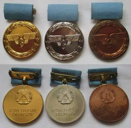 DDR Medaille für treue Dienste bei der Deutschen Reichsbahn Bronze-Gold (116284)