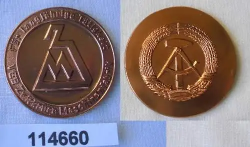 DDR Medaille VEB Zwickauer Maschinenfabrik für langjährige Tätigkeit (114660)