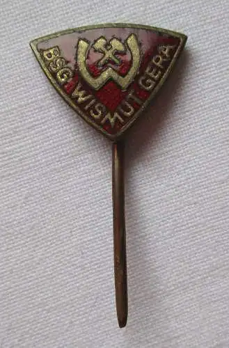 DDR Anstecknadel Mitgliedsabzeichen BSG Wismut Gera (129792)