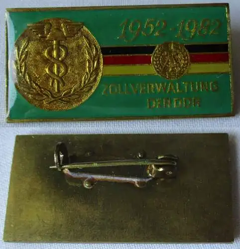 DDR Erinnerungsabzeichen 30 Jahre Zollverwaltung im Etui Bartel II 866 (119299)