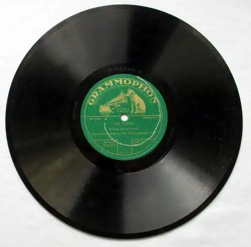124718 Grammophon Schellackplatte Am Kamin & Casanova, ich lieb' dich um 1930