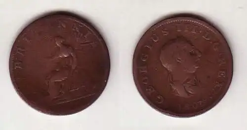 1/2 Penny Kupfer Münze Großbritannien 1806 (114427)