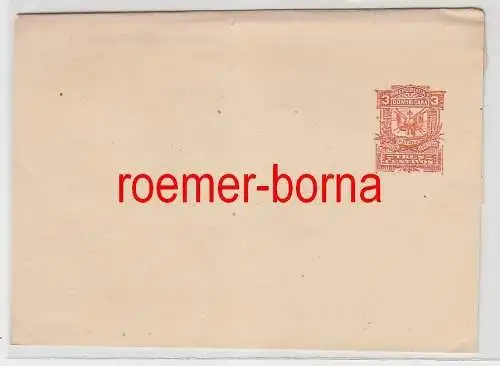75389 seltener Ganzsachen Brief Dominikanische Republik 3 Centavos um 1900