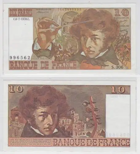 10 Francs Banknote Frankreich 1978 Pick 150 (152382)