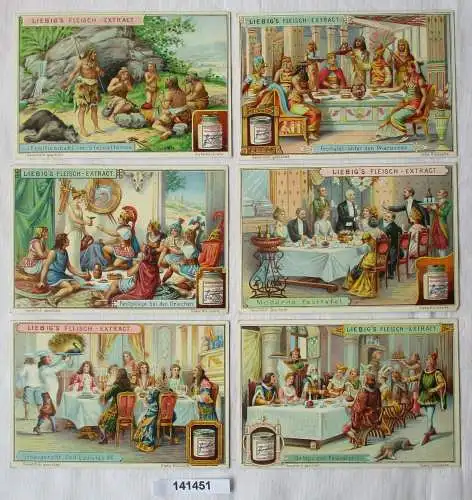Liebigbilder Serie Nr. 556 Festgelage 1903 (7/141451)