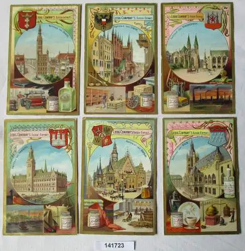 7/141723 Liebigbilder Serie Nr. 338 Rathaus (deutsches) Jahrgang 1896