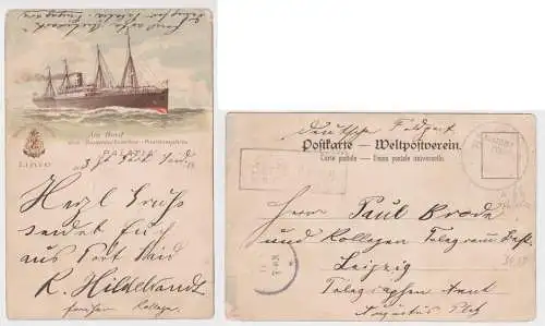 901565 Feldpost Ak China Boxeraufstand Stempel K.D.Marineschiffspost Nr.66 1900