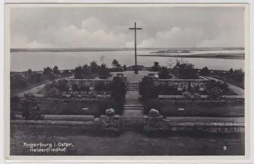 94451 Ak Angerburg Węgorzewo in Ostpreußen Heldenfriedhof um 1940