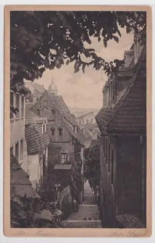 900579 Ak Alt-Meissen - Partie an den roten Stufen um 1910