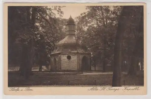 17924 Ak Stolp in Pommern alte St.Georgs Kapelle um 1930