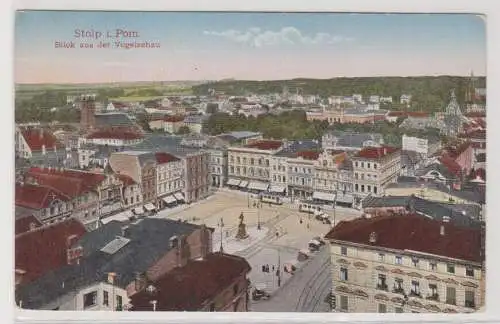 43953 Ak Stolp in Pommern Blick aus der Vogelschau um 1910