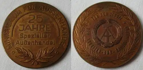DDR Medaille Ministerium für Außenhandel 25 Jahre speziell. Außenhandel (148508)