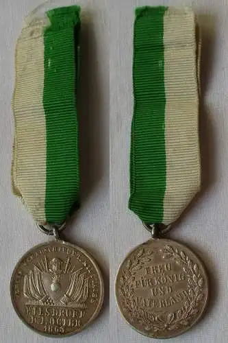 Medaille Verein verabschiedeter Militärs Wilsdruff 1863 (147848)